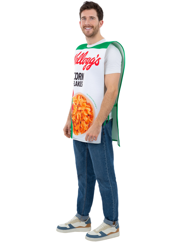 Kelloggs Corn Flakes Cereal Box Costume Tabard