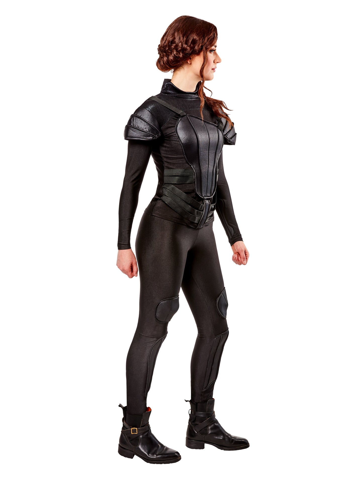 Hunger Games Katniss Costume Womens Mockingjay Armour 4