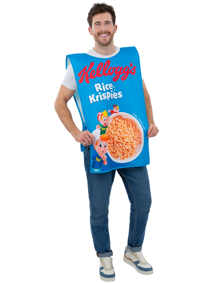 Kelloggs Rice Krispies Cereal Box Costume