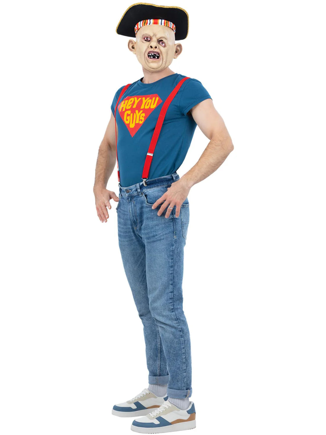 The Goonies Sloth Costume Top Braces Hat Mask 2