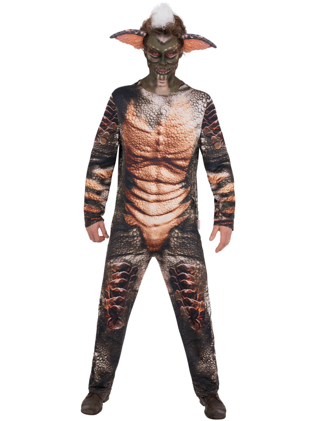 Gremlins Stripe Costume all in one Jumpsuit with Ears Deluxe 4