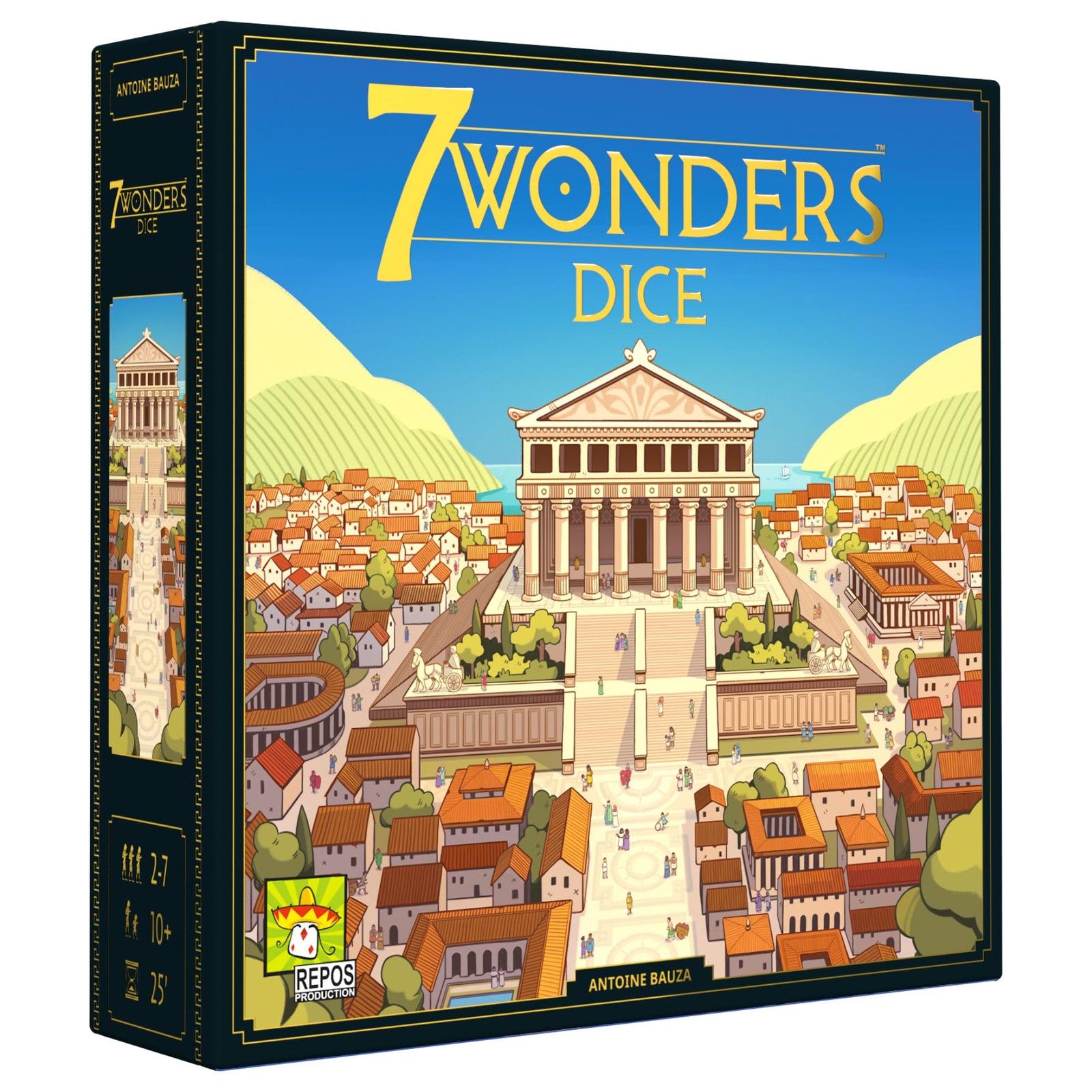 7 Wonders Dice Board Game by Repos 1