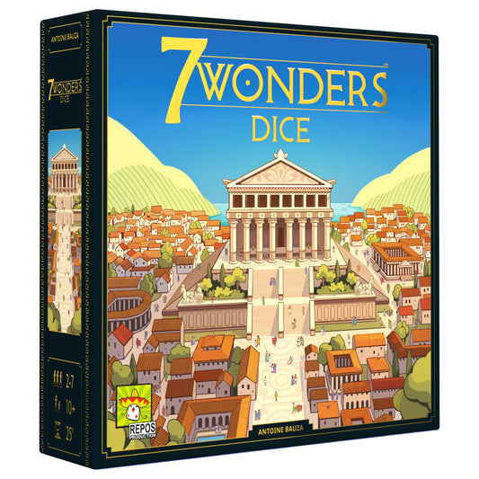 7 Wonders Dice Board Game by Repos 1