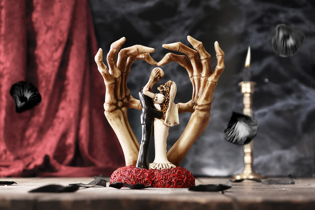 From This Day Forward Skeleton Wedding Bride and Groom 20cm