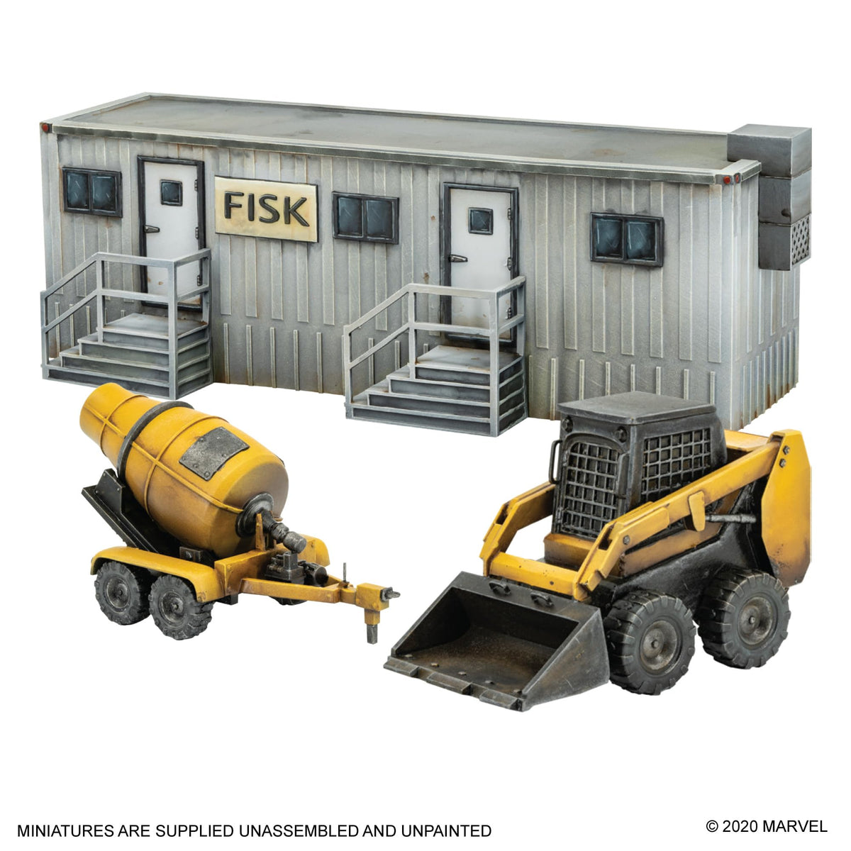 Marvel Crisis Protocol NYC Construction Site Terrain Expansion 2