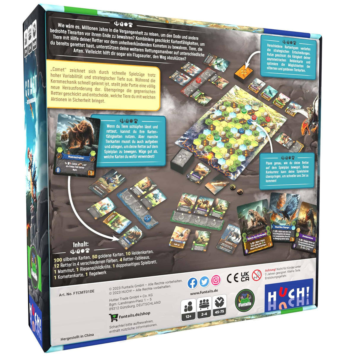 Funtails Comet Base Game, Competitive Engine Builder, Family Game, Strategy Game, en_GB: Funtails Comet Base Game, Competitive Engine Builder, Family Game, Strategy Game 2