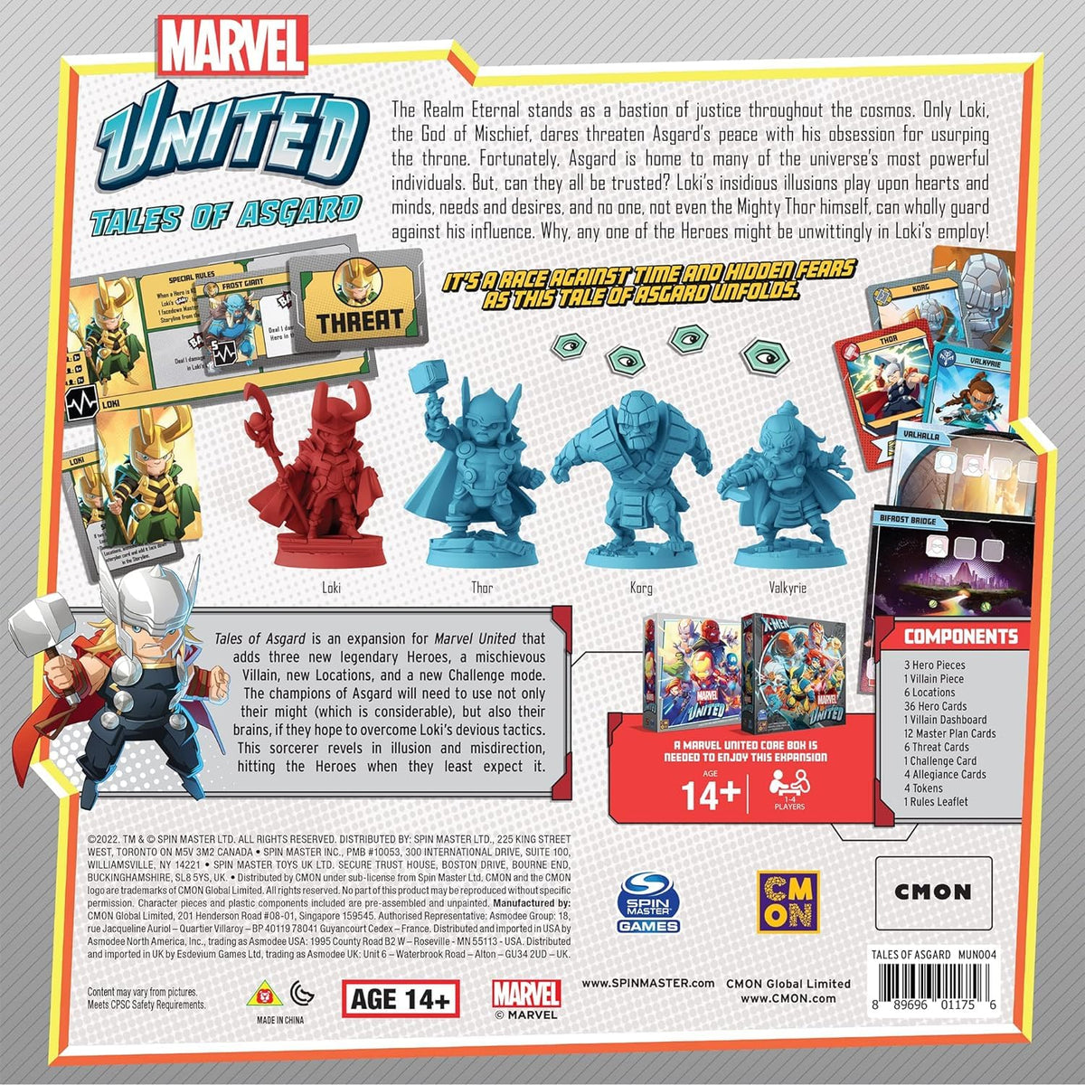 Marvel United Tales of Asgard Board Game by Coolminiornot Inc 2