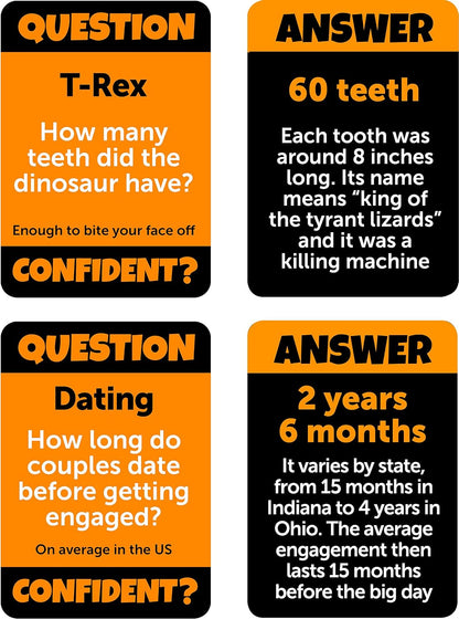 Confident Refresh Guess a Range Board Game