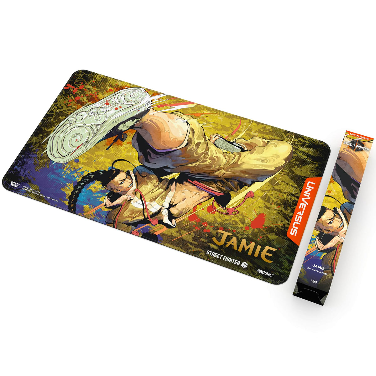 UVS Street Fighter 6 Challenger Series Playmat Jamie Trading Card Game by UniVersus 4