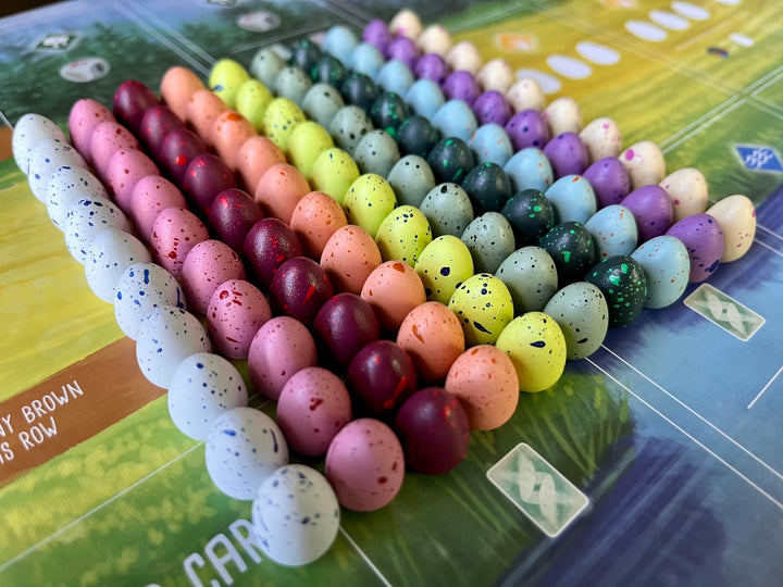 Stonemaier Games: Wingspan Speckled Eggs | Add to Wingspan (Base Game or Asia) | Enhance Your Wingspan Gameplay | 100 Speckled Eggs in 10