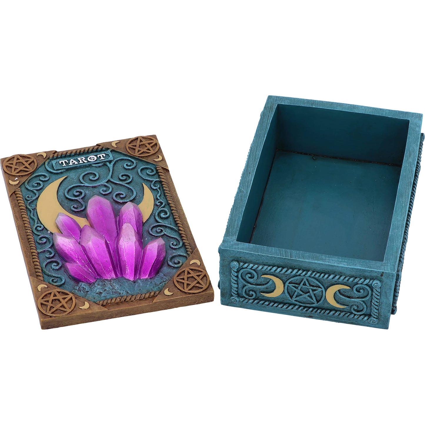 Crystal Inspired Box Crystalline 14.4cm 4