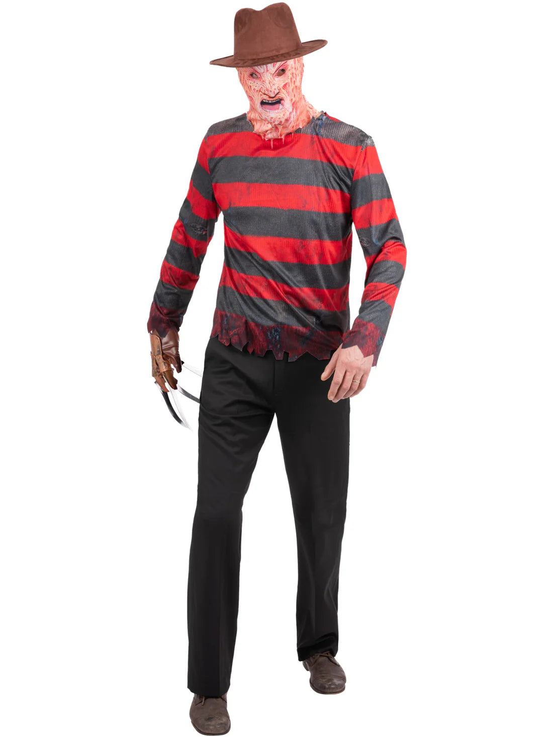 A Nightmare On Elm Street Freddy Krueger Costume Kit 4