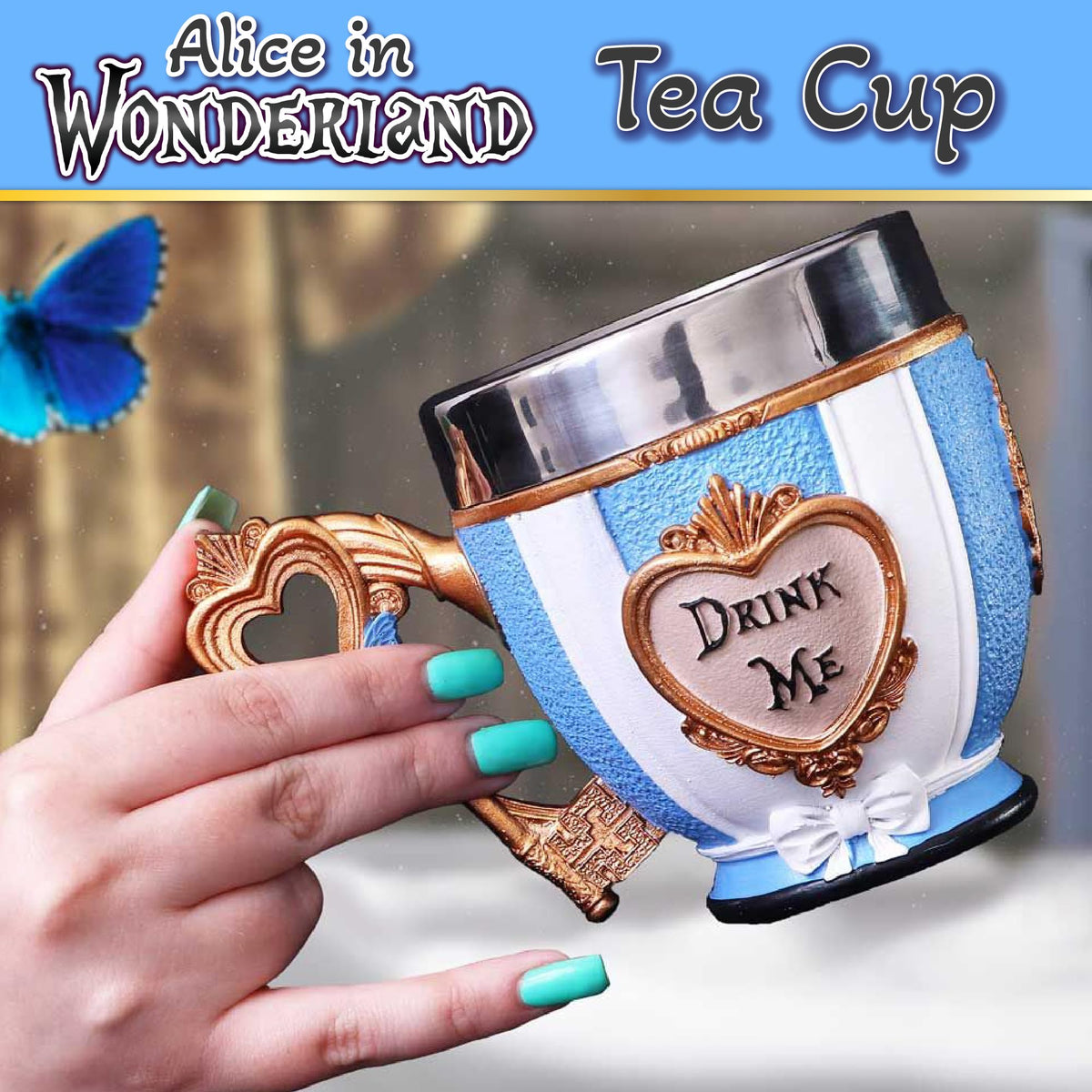 Pinkys Up Alice Cup 11cm 8