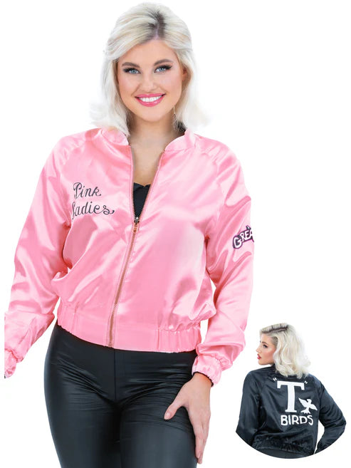 Grease Pink Ladies T-Birds Reversible Jacket 1