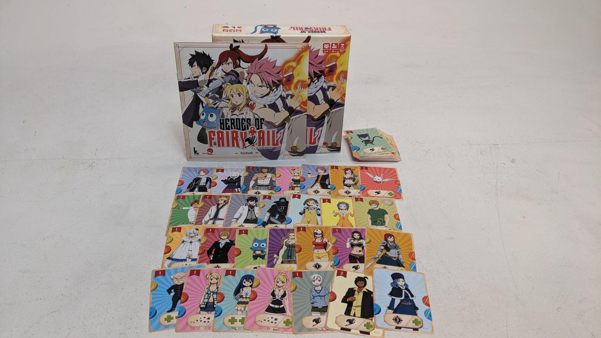 Japanime Games Heroes of Fairy Tail | from The Publisher of Champions of Midgard | Assemble Your Team and Become The Hero Fiore Deserves | 2-4 Players | 15-30 Min | Ages 10+ 6