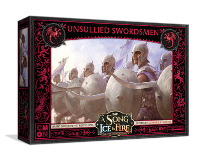 CMON A Song of Ice and Fire Tabletop Miniatures Unsullied Swordmasters Unit Box - Masters of Swordsmanship, Strategy Game for Adults, Ages 14+, 2+ Players, 45-60 Minute Playtime, Made by CMON 1