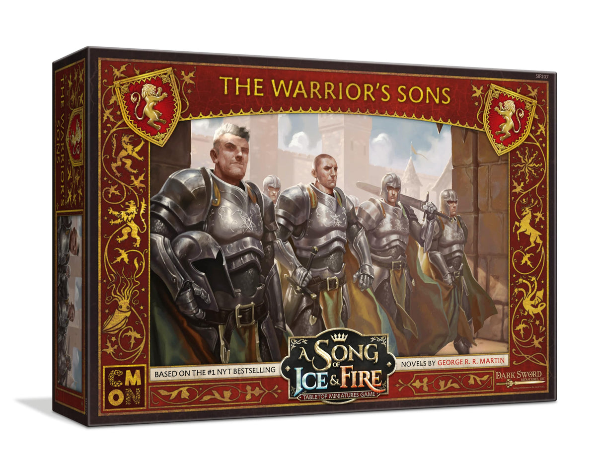 CMON A Song of Ice and Fire Tabletop Miniatures Game The Warrior's Sons Unit Box - Faithful Guardians of The Faith Militant! Strategy Game, Ages 14+, 2+ Players , 45-60 Minute Playtime, Made by CMON 1