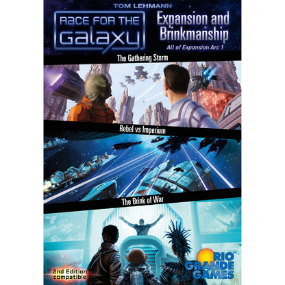 Race for the Galaxy Expansion and Brinkmanship the Gathering Storm Second Edition 5
