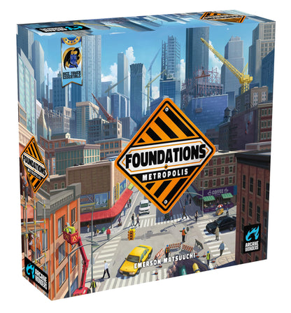 Arcane Wonders Foundations of Metropolis - Strategy Board Game - for 1 to 4 Players and Ages 14+ 1