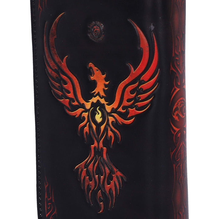 Anne Stokes Phoenix Rising Mythical Bird Embossed Purse 18.5cm