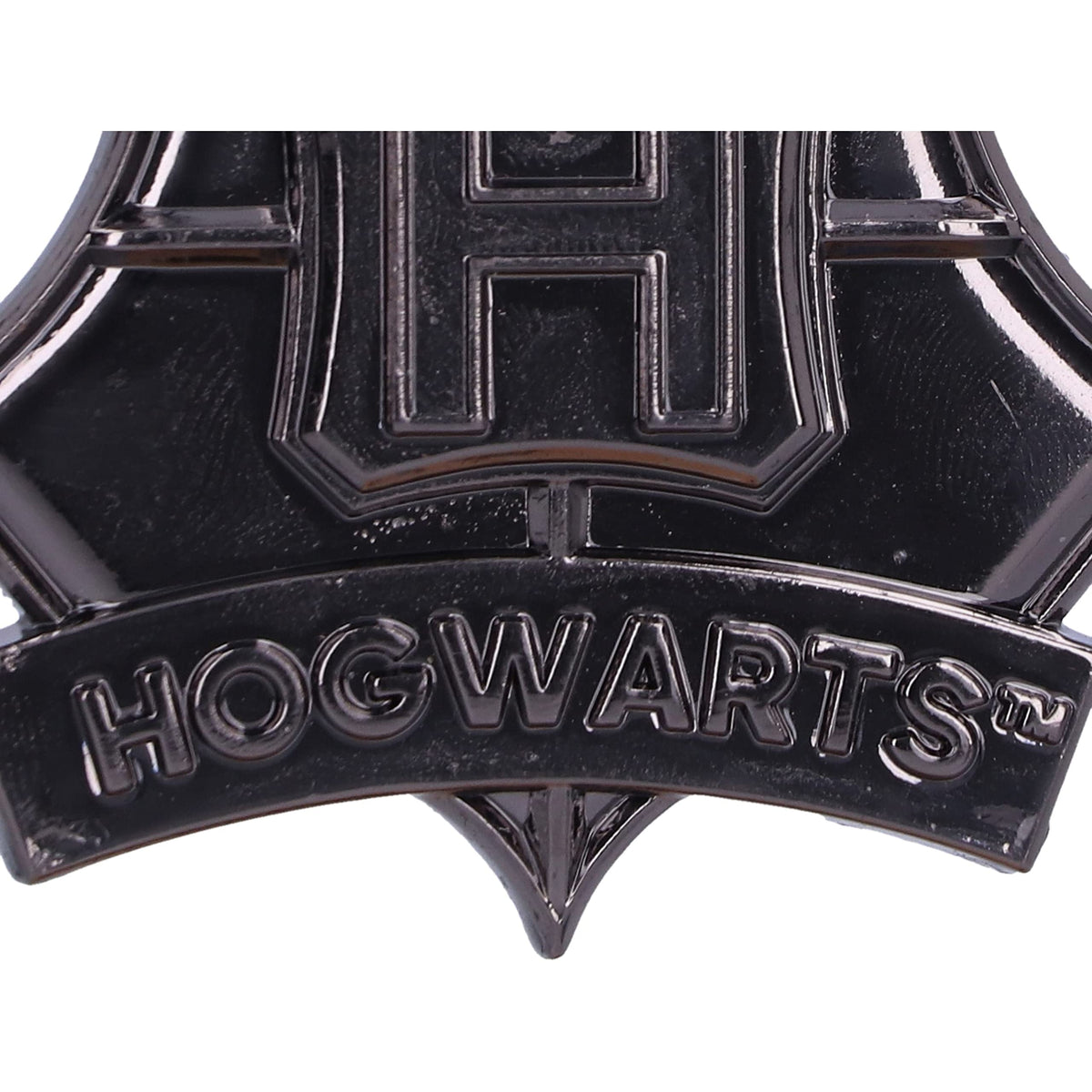 Harry Potter Hogwarts Crest Silver Weighted Hanging Ornament 6cm 6