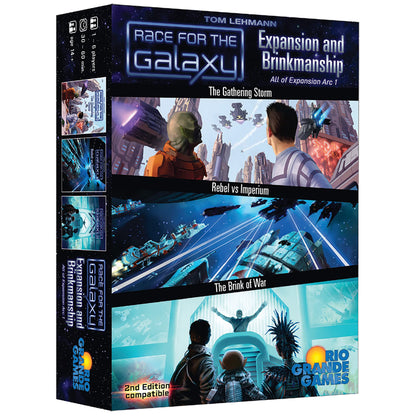 Race for the Galaxy Expansion and Brinkmanship the Gathering Storm Second Edition 1