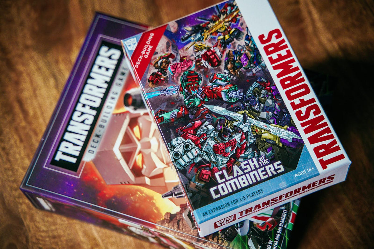 Clash of the Combiners Transformers Deck Building Game Exp Board Game by Renegade Studio 4