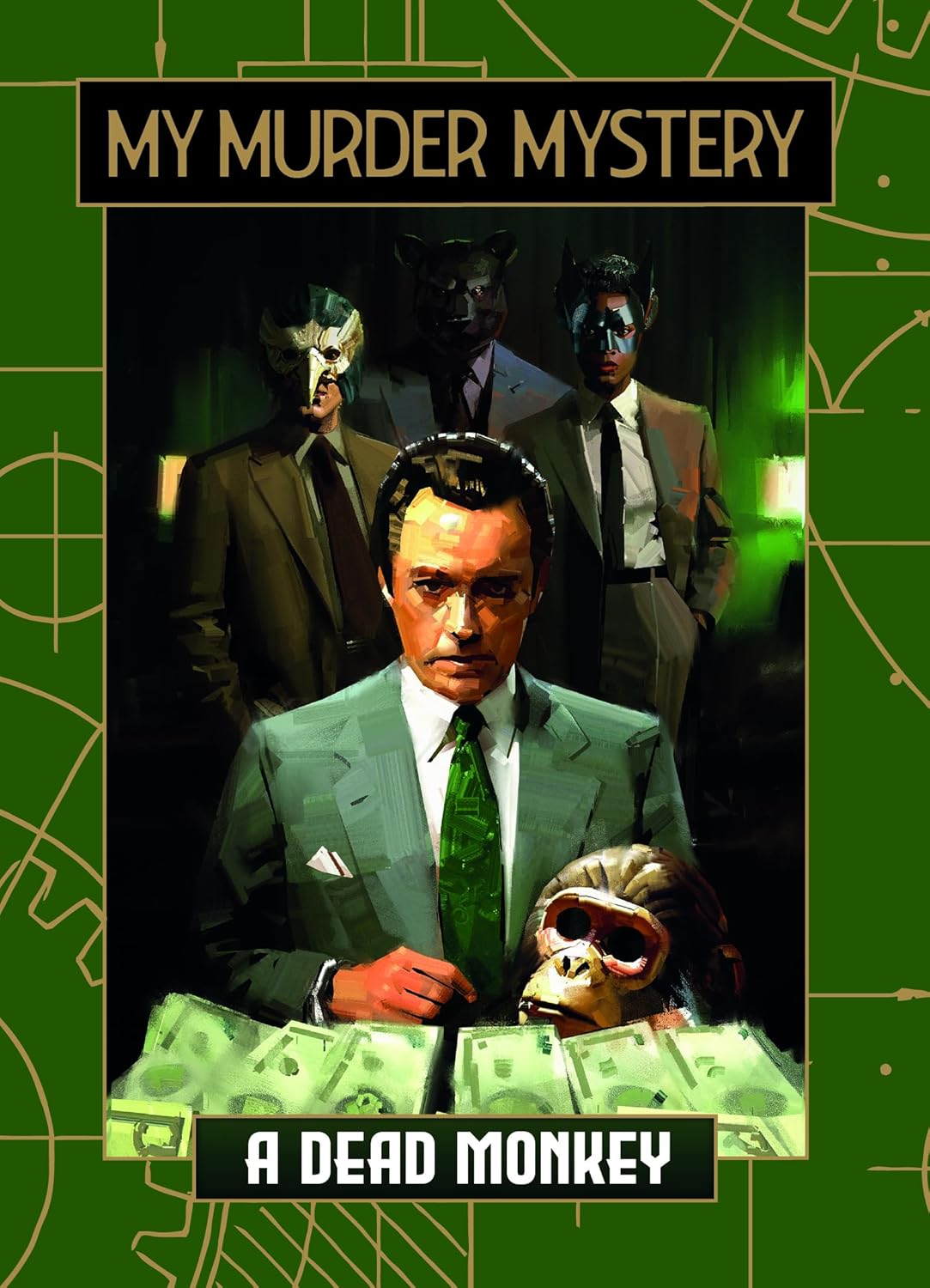 A Dead Monkey My Murder Mystery Board Game