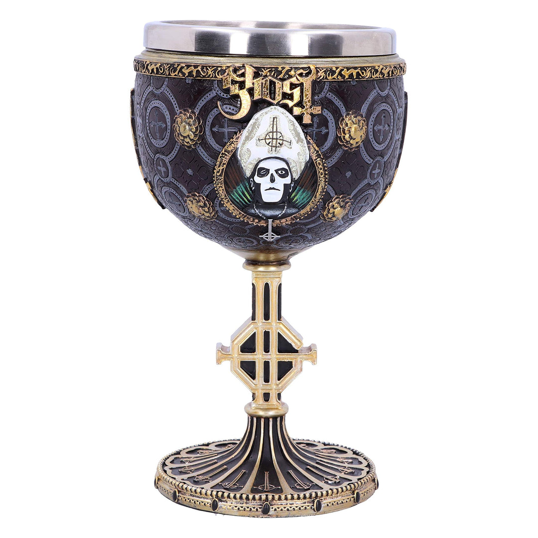 Licensed Ghost Papa Emeritus III Gold Goblet Meliora Chalice