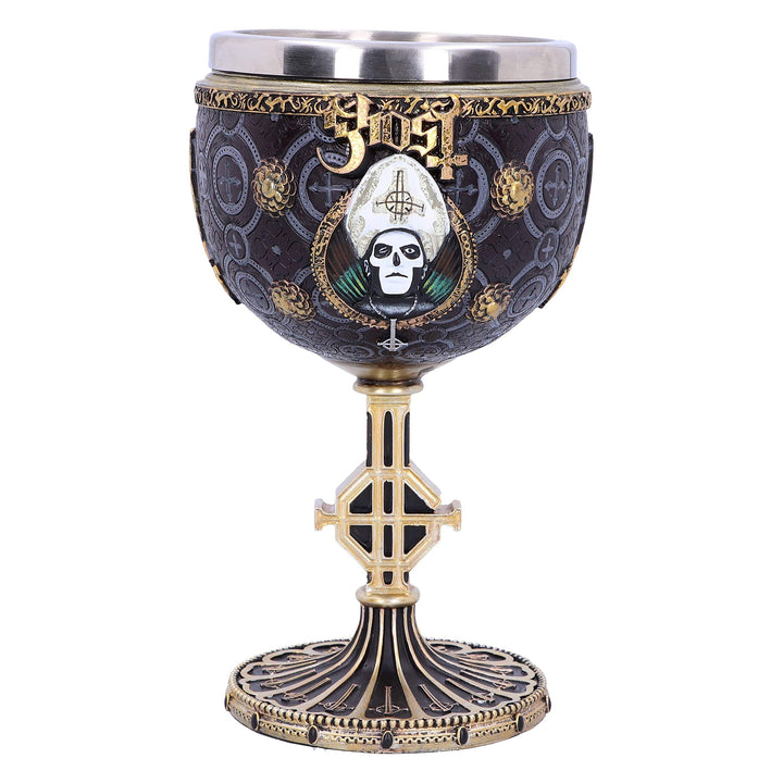 Licensed Ghost Papa Emeritus III Gold Goblet Meliora Chalice