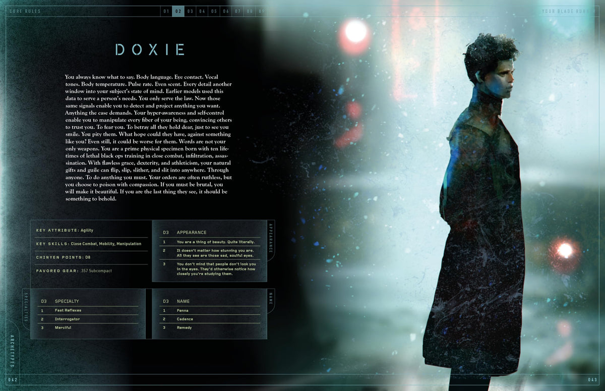 Free League Publishing Blade Runner Roleplaying Game Book for Fantasy Strategy Game, Adults, Family, Teens 16 Years and Up, SciFi RPG, Hardback 4