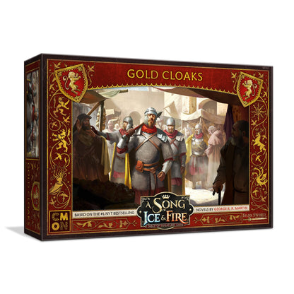 A Song of Ice and Fire Tabletop Miniatures Game Gold Cloaks Unit Box - Add Unparalleled Strength to Your Forces! Strategy Game, Ages 14+, 2+ Players, 45-60 Minute Playtime, Made by CMON 1