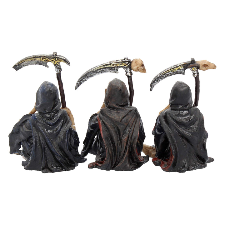 Something Wicked Three Wise Reaper Figurines 9.5cm