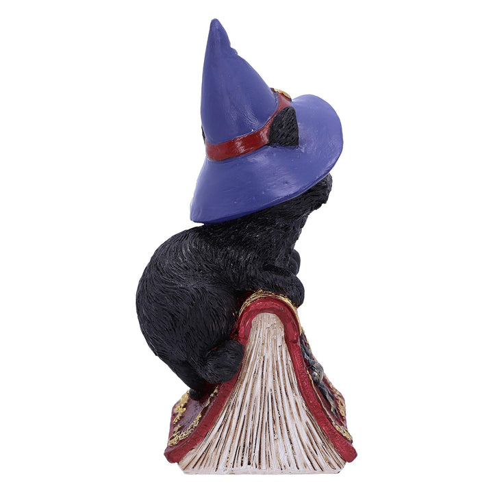 Hocus Small Witches Familiar Black Cat and Spellbook Figurine 12.7cm