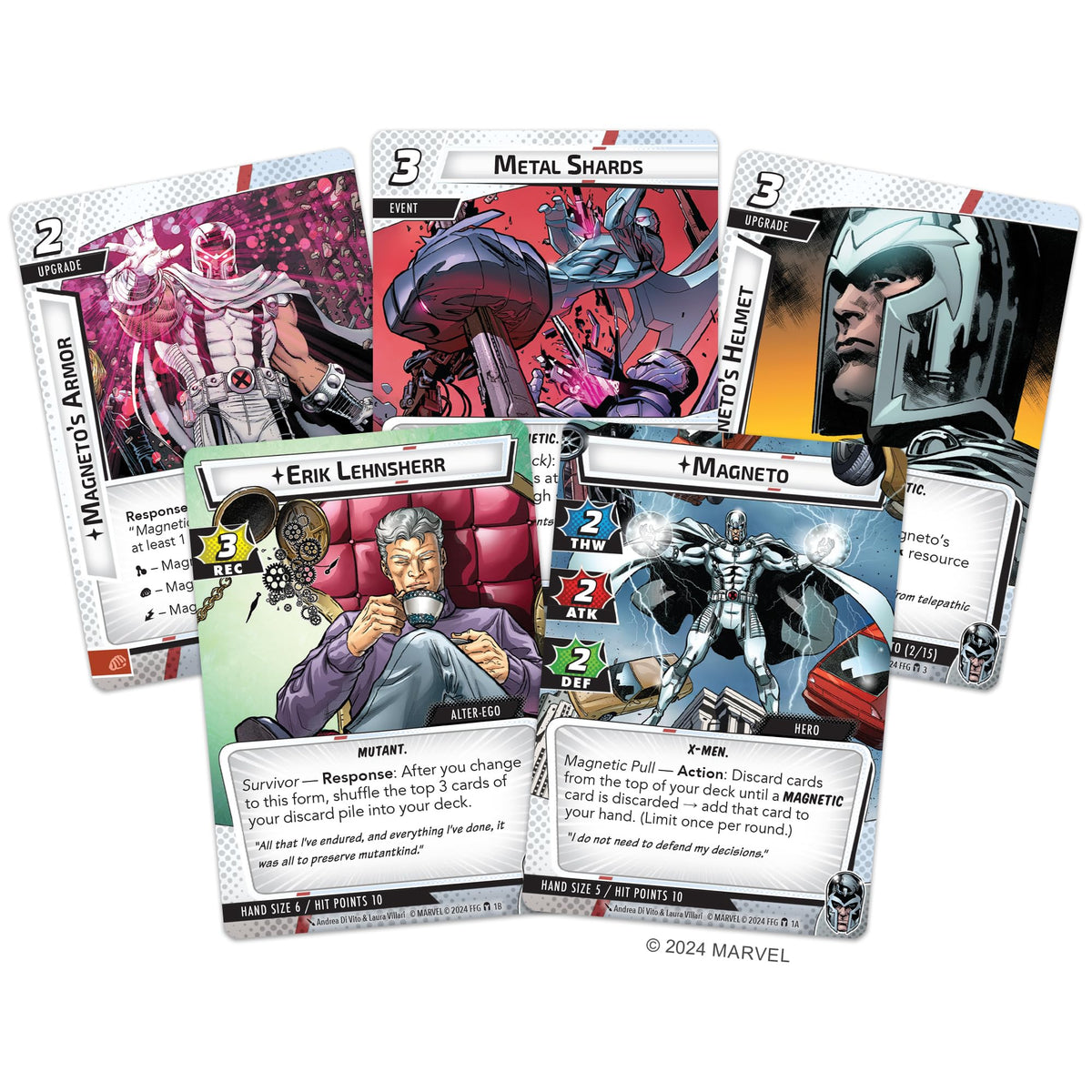 Marvel Champions Magneto Hero Pack Card Game by Fantasy Flight Games 2