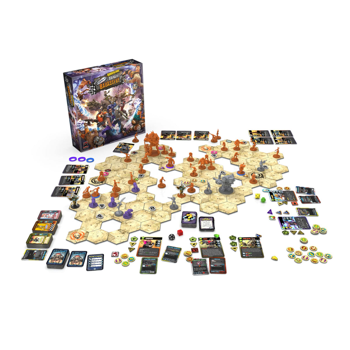 Borderlands Mister Torgues Arena of Badassery Board Game Cooperative Strategy 2