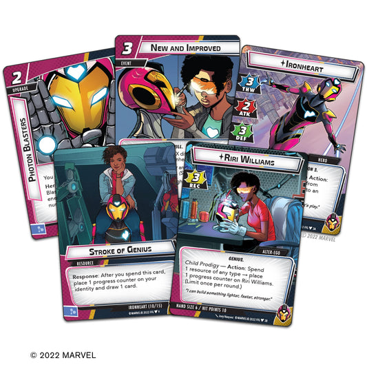 Marvel Champions Ironheart Hero Pack Board Game 2