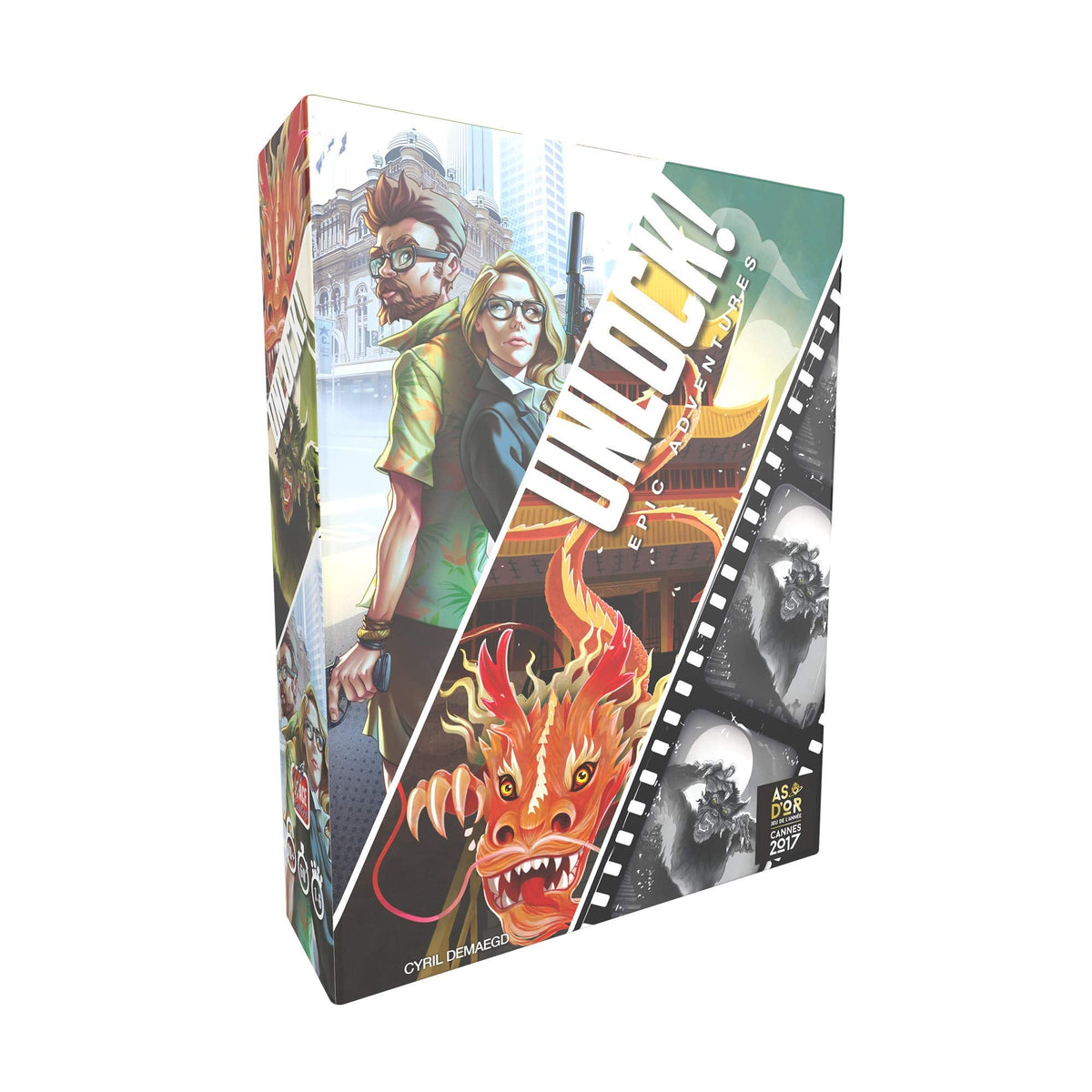 Unlock 7 Epic Adventures Board Game by Space Cowboys 1