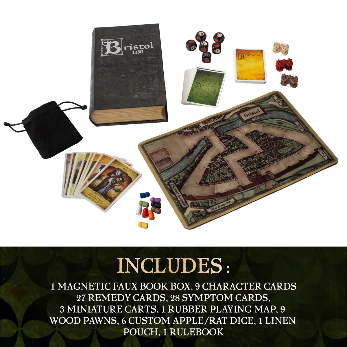 Bristol 1350 Board Game by Facade Games 6