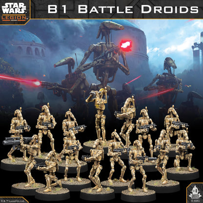 Star Wars Legion B1 Battle Droids Board Game by Atomic Mass 3