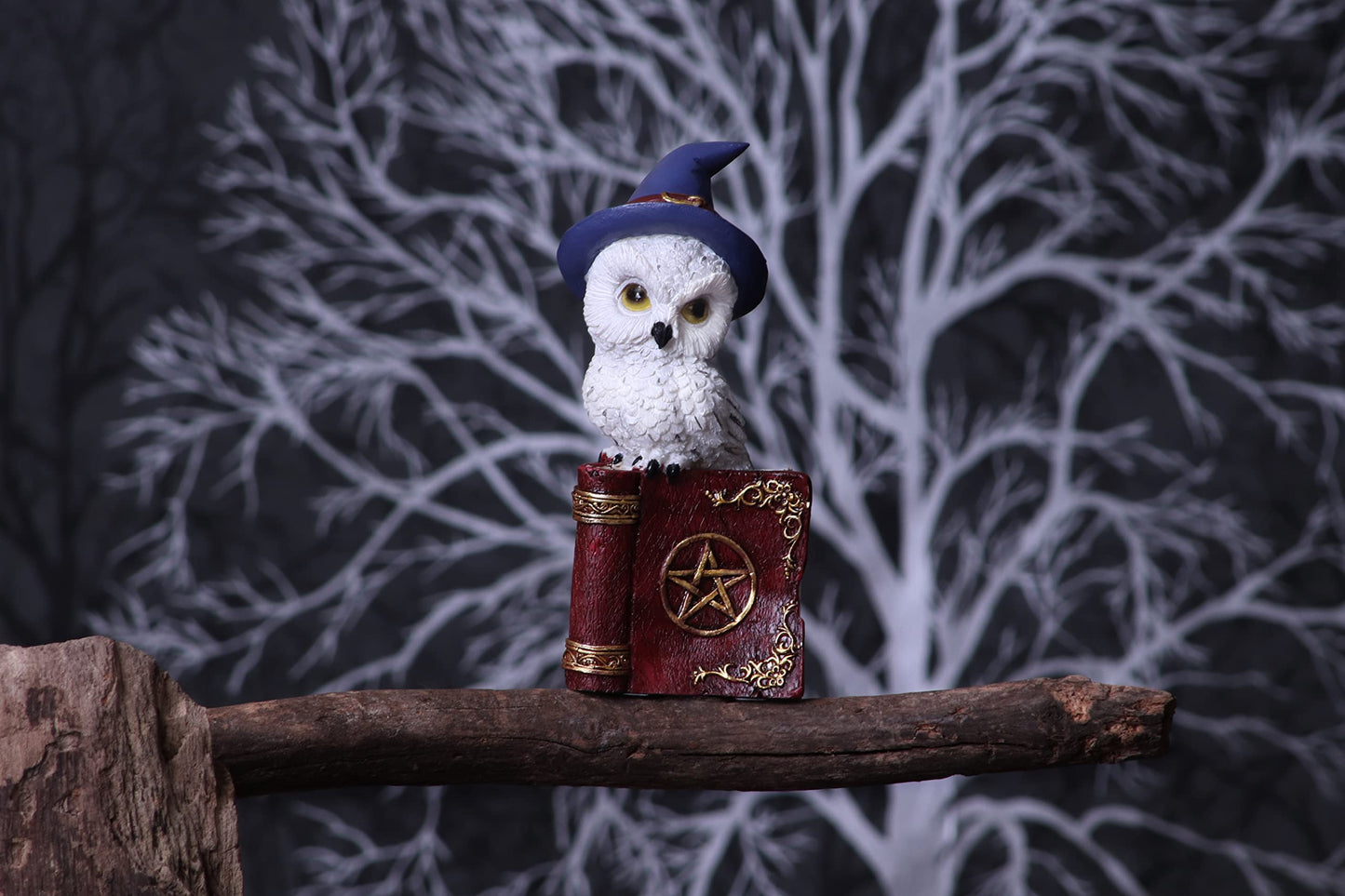 Avian Spell Owl Figurine Red 12.5cm 8