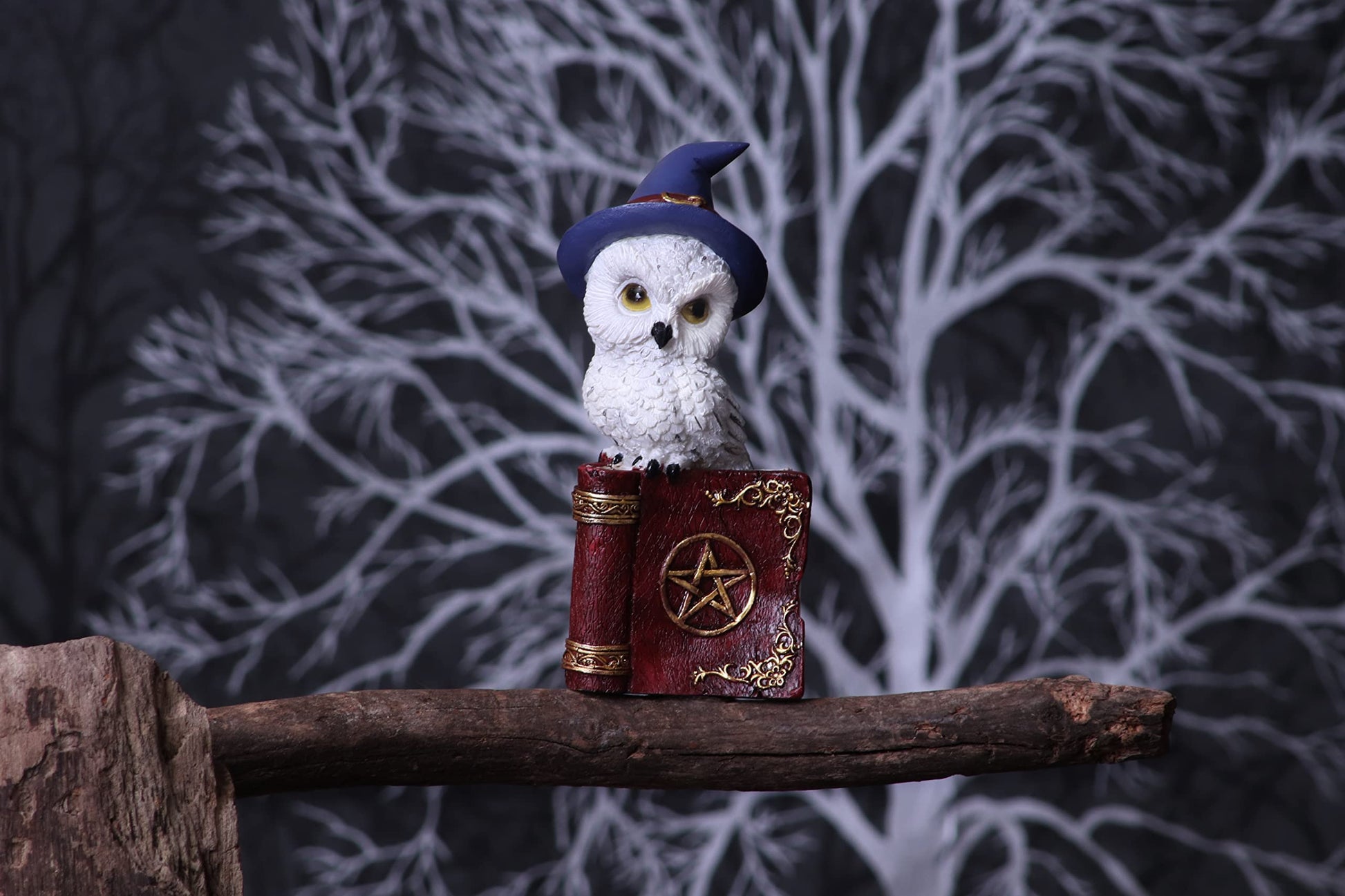 Avian Spell Owl Figurine Red 12.5cm 8