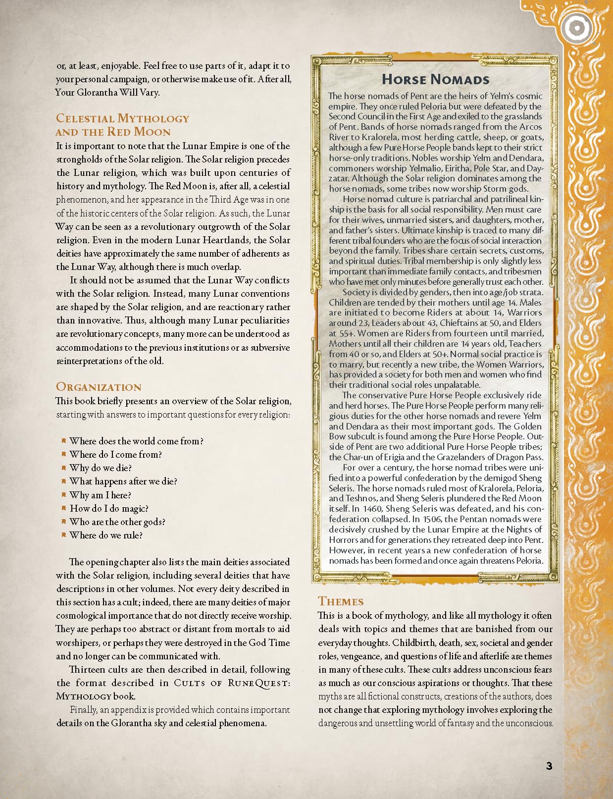 Cults of RuneQuest The Gods of Fire and Sky Roleplaying Game by Chaosium 5