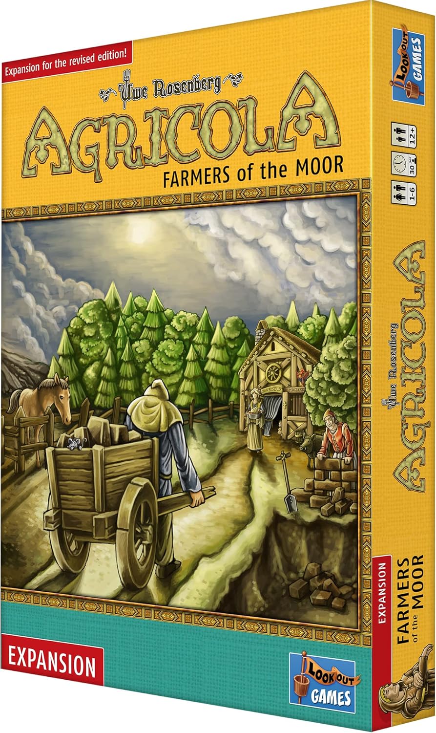Agricola Farmers of the Moor Revised Edition Board Game Expansion