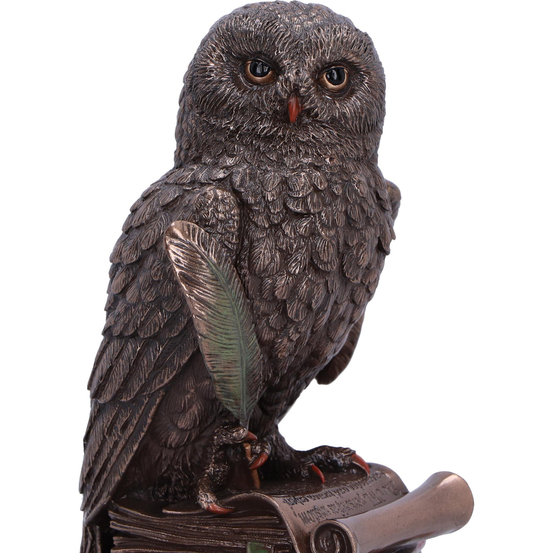 An Owls Tale Bronze Figurine Owls 14.5cm