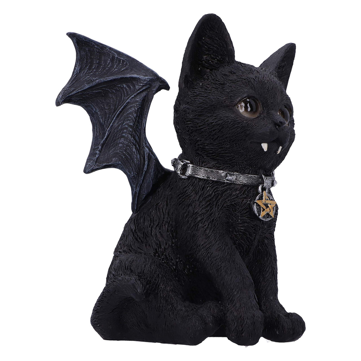 Vampuss 16cm Black Bat Cat Figurine 3