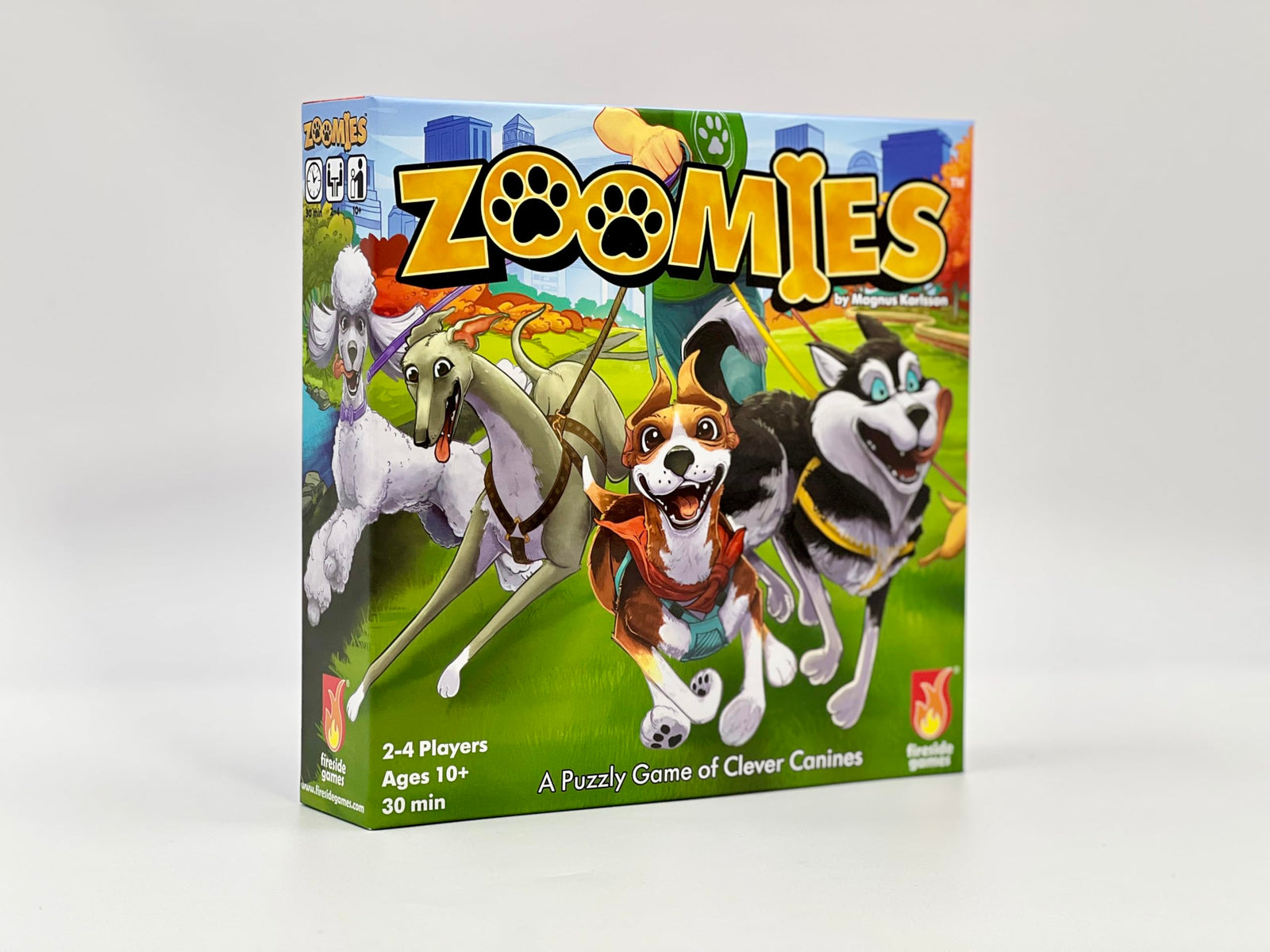 Fireside Games Zoomies – Fast-Paced Dog Walking Family Card Board Game Fun for All Ages Quick Play 2 to 4 Players Ages 10+ 1