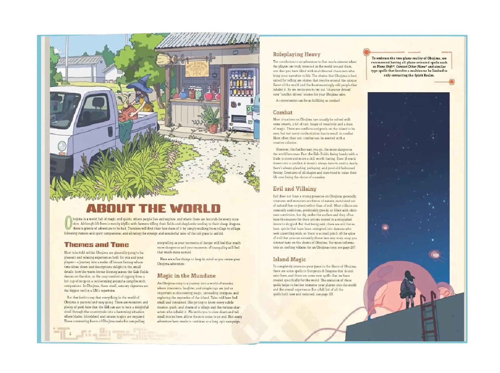 Obojima Tales from the Tall Grass Roleplaying Game by 1985 2
