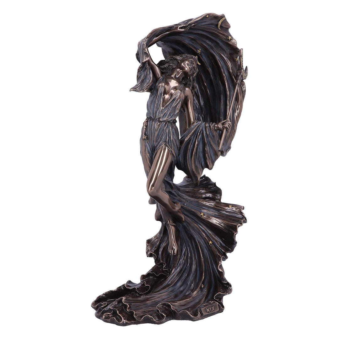 Bronze Nyx Greek Goddess of the Night Starry Sky Figurine 27.5cm
