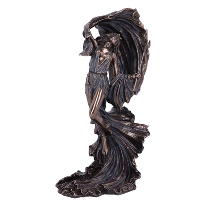Bronze Nyx Greek Goddess of the Night Starry Sky Figurine 27.5cm 4